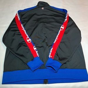 Champion sweater full front zipper colorful